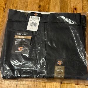 Dickies twill work pants loose fit 34x32